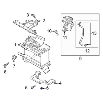 Genesis OE - Lower Intercooler Nut