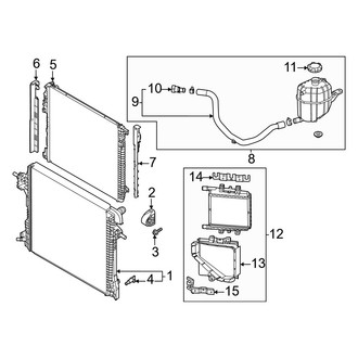 Genesis OE - Cooling - Radiator & Components (MILD HYBRID EV-GAS (MHEV))