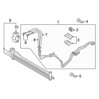 Genesis OE - Cooling - Trans Oil Cooler (MILD HYBRID EV-GAS (MHEV))