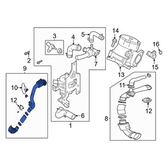 Genesis OE - Left Intercooler Pipe
