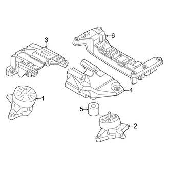 Genesis OE - Engine & Transmission Mounting (Gas)