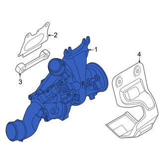 Genesis OE - Left Turbocharger