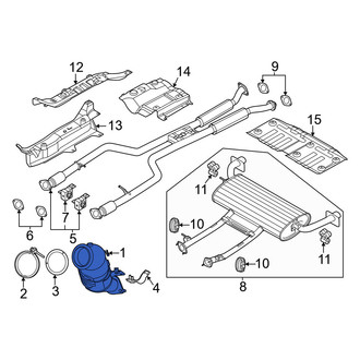 Genesis OE - Right Catalytic Converter