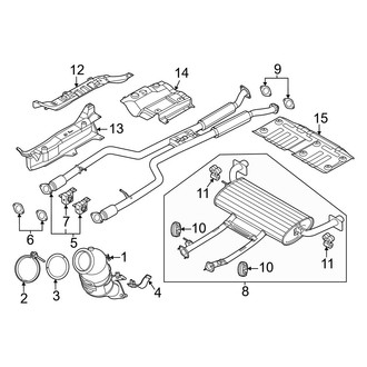 Genesis OE - Exhaust System - Exhaust Components (MILD HYBRID EV-GAS (MHEV))