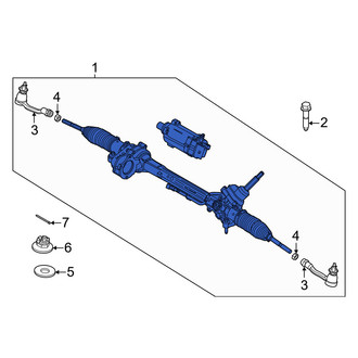 Genesis OE - Rack and Pinion Assembly