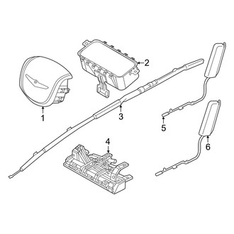Genesis OE - Restraint Systems - Air Bag Components (Air Bags)