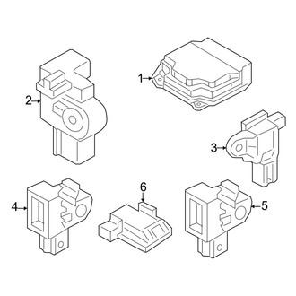 Genesis OE - Restraint Systems - Air Bag Components (Modules & Sensors)