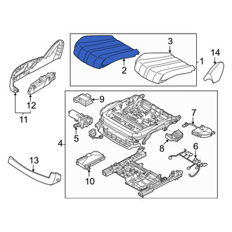 Genesis OE - Front Left Seat Cover