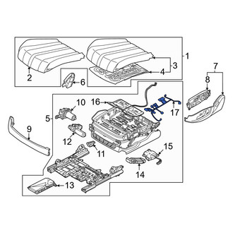 Genesis OE - Front Left Power Seat Wiring Harness