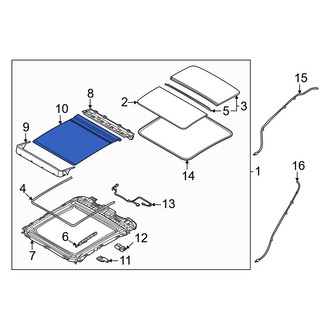 Genesis OE - Sunroof Cover