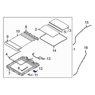 Genesis OE - Sunroof Motor
