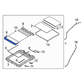 Genesis OE - Sunroof Deflector