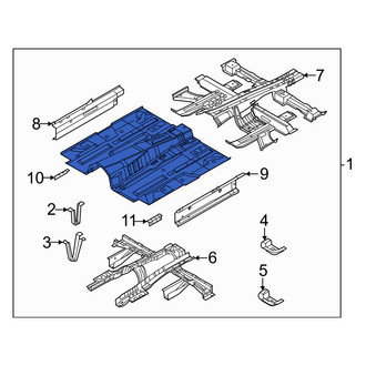 Genesis OE - Front Floor Pan