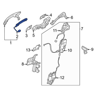 Genesis OE - Front Right Door Handle Touch Sensor