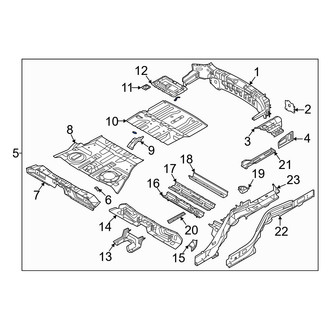 Genesis OE - Front Floor Pan