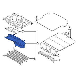 Genesis OE - Rear Trunk Floor Storage Box