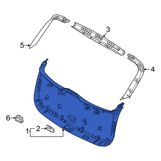 Genesis OE - Rear Left Liftgate Trim