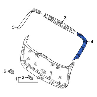Genesis OE - Rear Right Liftgate Trim