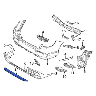 Genesis OE - Rear Valance Panel