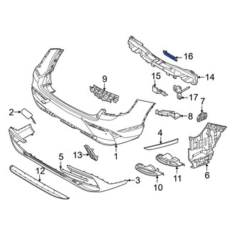 Genesis OE - Upper Bumper Impact Bar Bracket