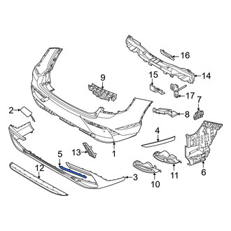 Genesis OE - Rear Left Reflector Panel