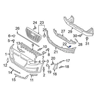 Genesis OE - Bumper Cover Bolt