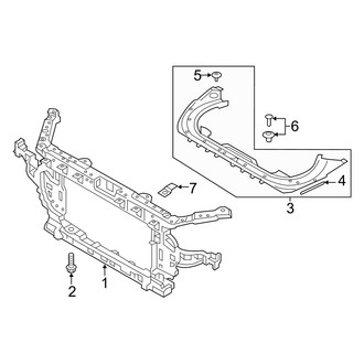 Genesis OE - Radiator Support