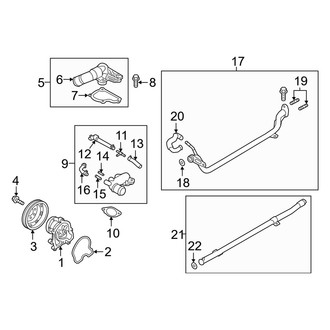 Genesis OE - Cooling - Water Pump (5.0L)