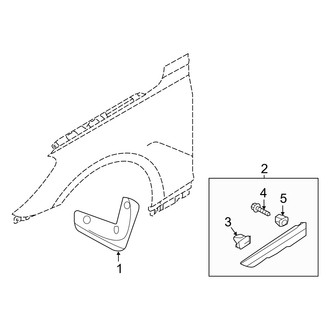 Genesis OE - Fender - Exterior Trim