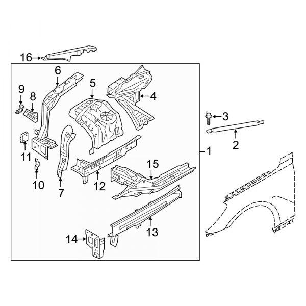 Fender - Structural Components & Rails