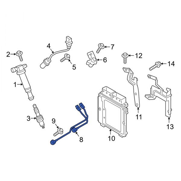 Ignition Knock (Detonation) Sensor