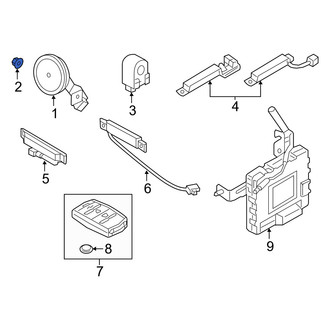 Genesis OE - Anti-Theft Alarm Siren Nut