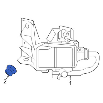 Genesis OE - Blind Spot Detection System Warning Sensor Nut