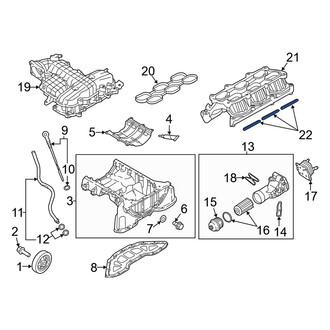 Genesis OE - Upper Fuel Injection Plenum Gasket