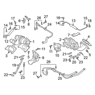 Genesis OE - Engine - Turbocharger & Components (3.3L)