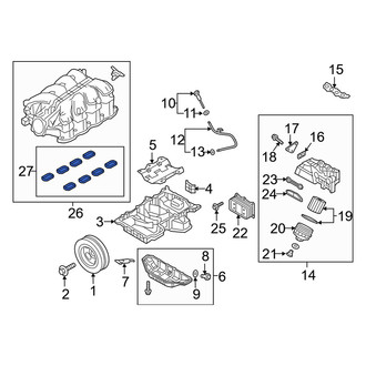Genesis OE - Engine Intake Manifold Gasket