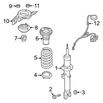 Genesis OE - Front Suspension - Struts & Components (RWD)