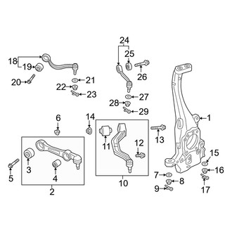 Genesis OE - Front Suspension - Suspension Components (AWD)
