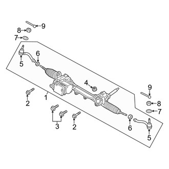 Genesis OE - Steering Gear & Linkage