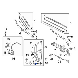 Genesis OE - Washer Fluid Level Sensor
