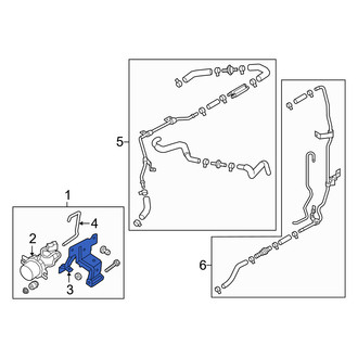 Genesis OE - Power Brake Booster Vacuum Pump Bracket