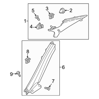 Genesis OE - Quarter Panel - Interior Trim