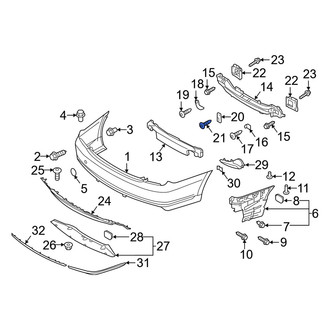 Genesis OE - Bumper Cover Screw