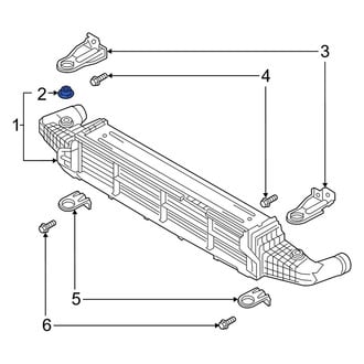 Genesis OE - Upper Intercooler Insulator