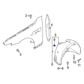 Genesis OE - Fender Liner Washer