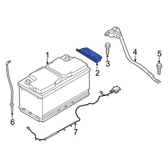 Genesis OE - Battery Hold Down