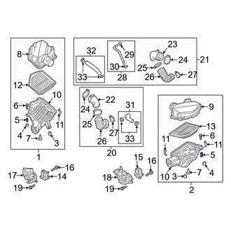Genesis OE - Air Filter Housing Sleeve