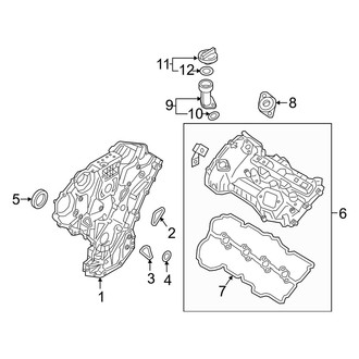 Genesis OE - Engine - Valve & Timing Covers