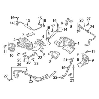 Genesis OE - Engine - Turbocharger & Components (3.3L)