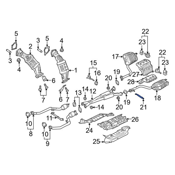 Exhaust System Hanger Bracket